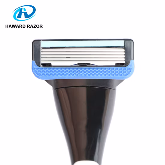Rasoio da barba da uomo a cinque lame con sistema di qualità selezionato D956L con cartucce di ricambio