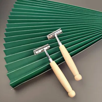 Rasoi usa e getta in bambù per rasoio di sicurezza a doppio bordo ecologici per uomo