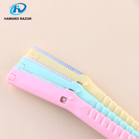 D105 Pronto per la spedizione Rasoio per modellare le sopracciglia di sicurezza con MOQ basso