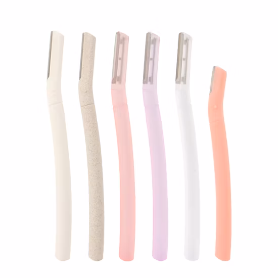 D115 Rasoio per sopracciglia per trucco di vendita caldo con rifinitore di sicurezza per signora